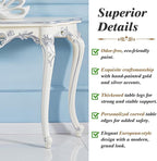 Vintage French Console Table, Wood Entryway Table - Image 5