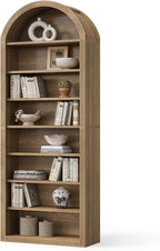 LITTLE TREE 8-Tier Bookcase, 78.7" Tall Bookshelf by LITTLETREE
