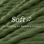 BEDELITE Ribbed Twin Blanket for Couch & Bed, Warm Yet Lightweight, Ribbed - Image 4