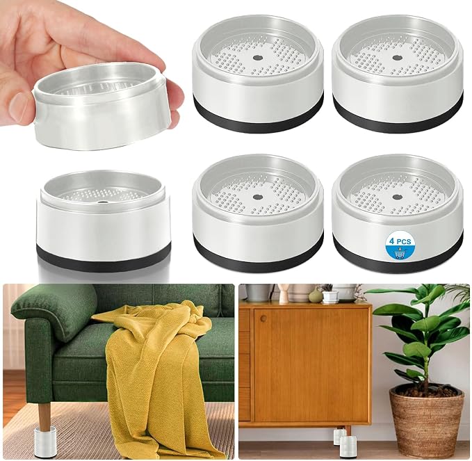 Bed Risers 1 inch, 2 inch, 3 inch, 4 inch Heavy Duty, Adjustable Furniture Riser - Image 7