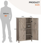 Homleke Farmhouse Bathroom Cabinet - Image 3