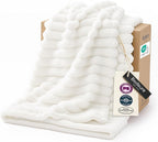 Bedsure GentleSoft White Throw Blanket by Unknown