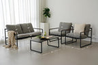 Grand Patio 4-Piece Modern Outdoor Furniture Set, Patio Sofa - Image 5