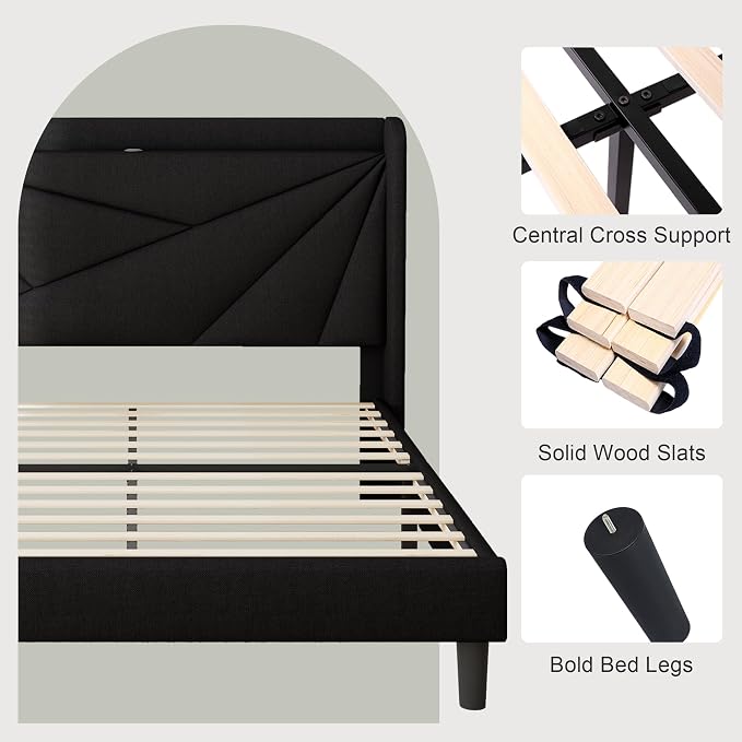 Feonase Full Size Bed Frame - Image 7