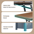 SEDETA Lift Top Coffee Table, 4 in 1 Multi-Function Convertible Coffee Tables - Image 6