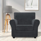 ZNSAYOTX Luxury Velvet Chair Slipcovers - Image 2