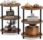 XBurmo Small Round End Table by XBurmo