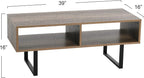 Household Essentials Jamestown TV Stand Coffee Table - Image 3