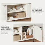 Fatmok 58" Fluted TV Stand - Image 4