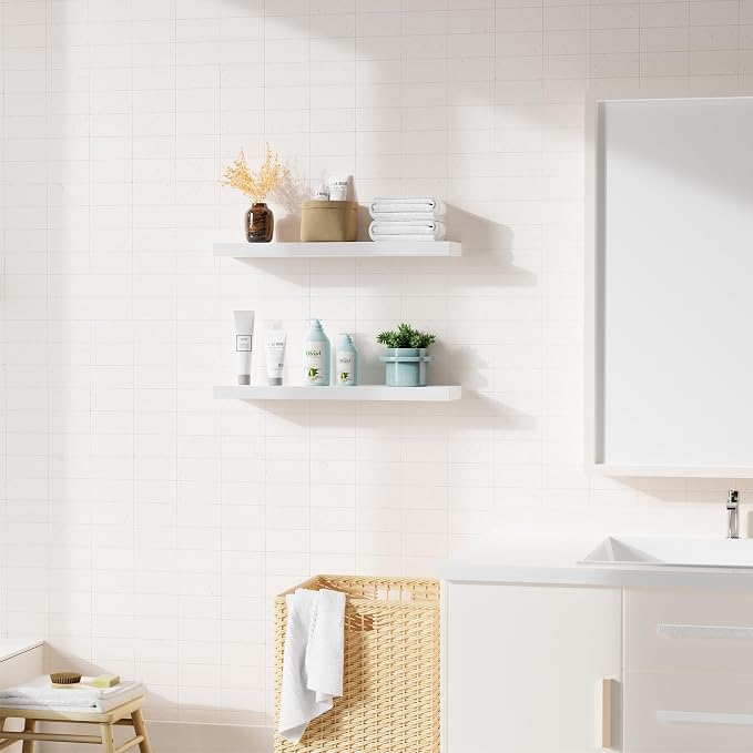 Bellsal Floating Shelves for Wall, Living Room, Bathroom Storage, Book Shelf - Image 4
