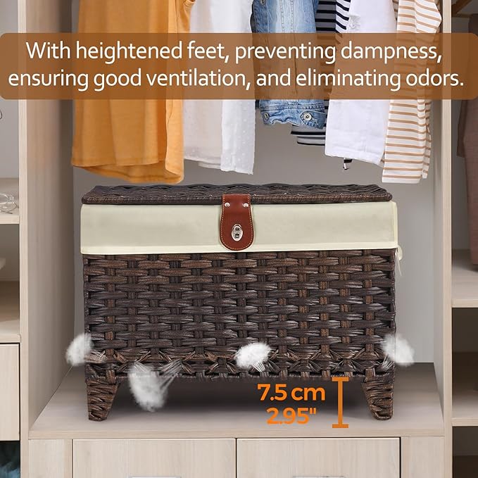 Honjourai Wicker Storage Basket - Image 3