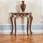 Vintage French Console Table, Wood Entryway Table - Image 2