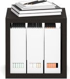 Furinno Cubicle Book Shelf, Stackable Bookshelf, Cube Storage Organizer Bookcase - Image 5
