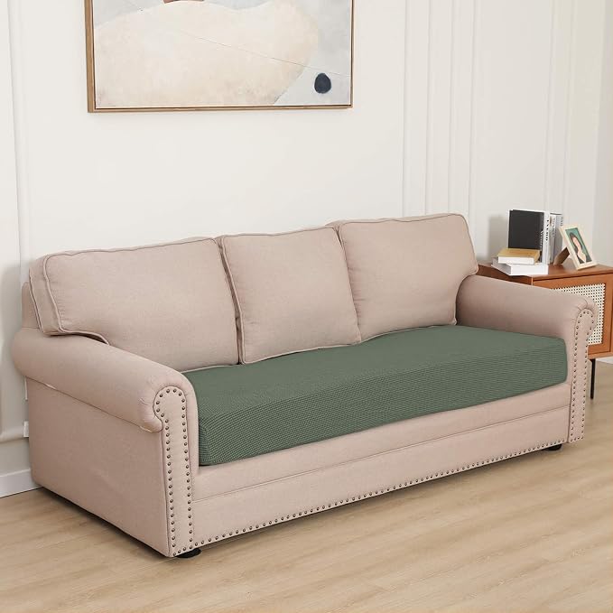 Easy-Going Stretch 1 Piece Couch Cushion Cover - Image 2