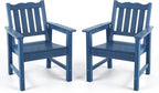Stoog All-Weather Patio Chairs Set of 2, Heavy Duty Outdoor Chairs by Stoog
