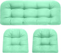 DANGHOOGY Wicker Chair Cushions, Waterproof Outdoor Loveseat Cushions by DANGHOOGYFurnitureCushions