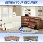 Arfntevss Recliner Sectional Couch Covers 1OO% Waterproof L Shape Sofa Cover - Image 6