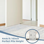 Neutral Washable Rugs 9x12 Area Rugs - Image 9