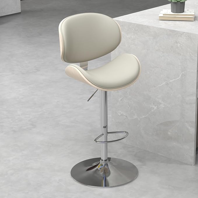 civama Bar Stools 1 PC for Kitchen Counter, Adjustable Bar Height Chairs by civama