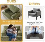 Oversized Accent Chair with Armrest Organizer, Comfy Living Room Chairs with - Image 5