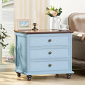 Joaxswe 24" Wide Farmhouse Night Stand, Large End Table by Joaxswe