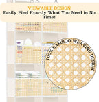 Over The Door Organizer 5 Tiers, Extra Large Behind Door Storage of 10 - Image 2