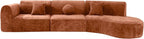 Merax 140" Curved Polyester Sectional Sofa Set, 7 Seat Modern Cloud Couch - Image 8