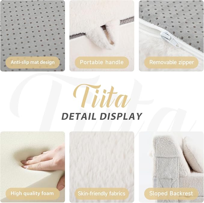 Tiita Convertible Folding Kids Sofa Bed - Image 4