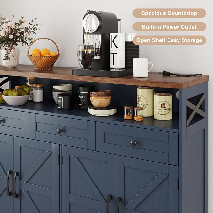 Befrases Farmhouse Buffet Cabinet - Image 8