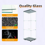 LFT HUIMEI2Y Glass Display Cabinet 3-Shelf - Image 3