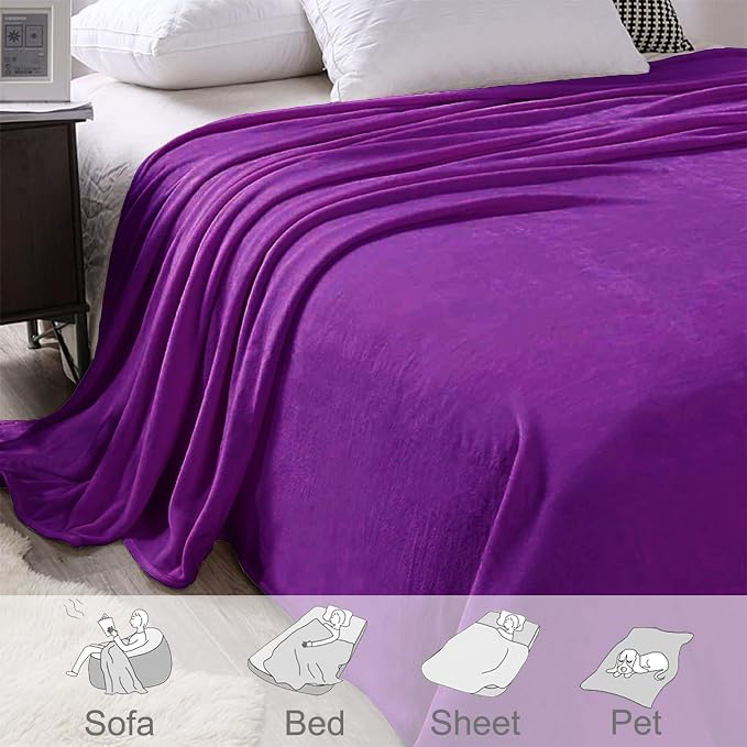 Exclusivo Mezcla Soft Fleece Throw Blanket - Image 4