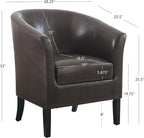 Linon Home Dcor Linon Home Decor Simon Club Chair - Image 3