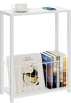 Homleke Narrow Side Tables Set of 2 - Image 9