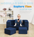 Elftopia Modular Kids Sofa, Toddler Couch Foam Armchair - Image 4