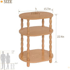 MaxSmeo End Table, Small Side Table - Image 3