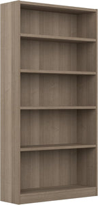 Bush Home Tall 5 Shelf Bookcase, 5 Tier Bookshelf Storage Cabinet by BushBusinessFurniture