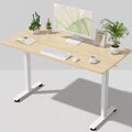Veken 55 Inch Large Electric Standing Desk, 4 Memory Heights Adjustable by Veken