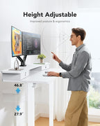 HUANUO 60″ x 30″ Electric Standing Desk - Image 6