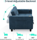 LINSY Sleeper Sofa Bed, Small 3 in 1 Convertible Loveseat Sleeper Couch - Image 5