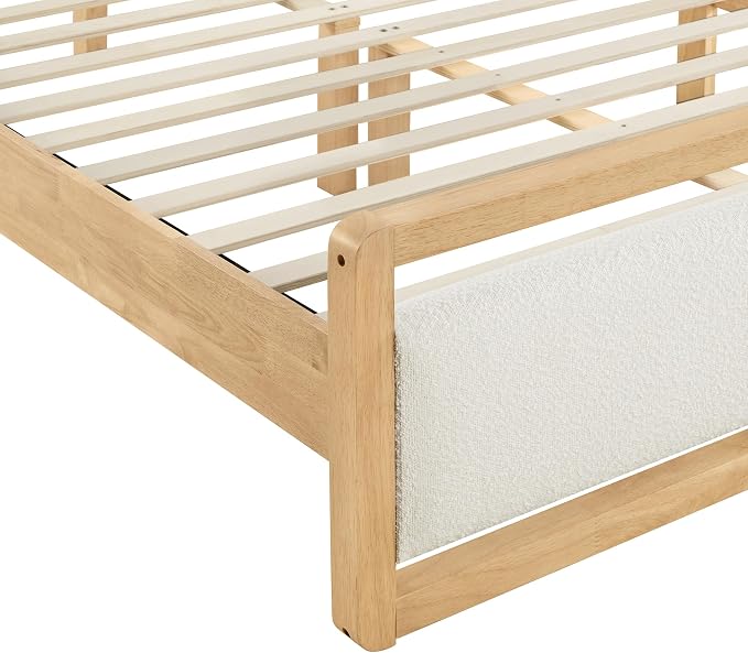 KISLOT 3 Pieces Bedroom Set, Wood Bed Frame - Image 11