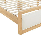 KISLOT 3 Pieces Bedroom Set, Wood Bed Frame - Image 11