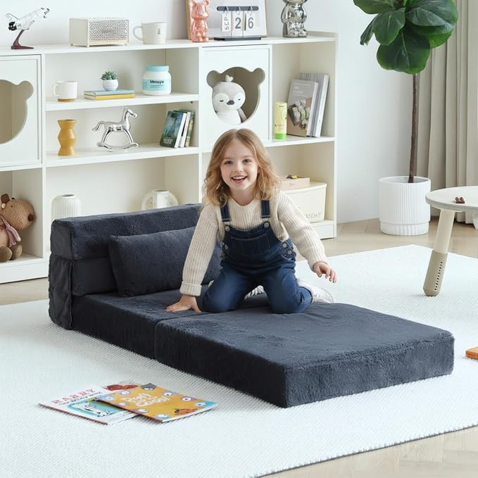 Tiita Convertible Folding Kids Sofa Bed - Image 7