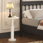 LAATOOREE Small Round Side Tables Set of 2, Drink Tables, Accent Coffee Tables - Image 5