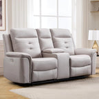 ANJ Power Reclining Loveseat Sofa by ANJ