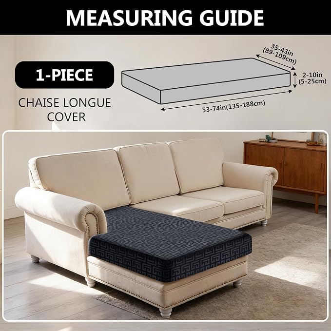 UNBBRRL Stretch Couch Seat Cushion Cover - Image 2