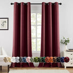 MIULEE Christmas Blackout Curtains by MIULEE
