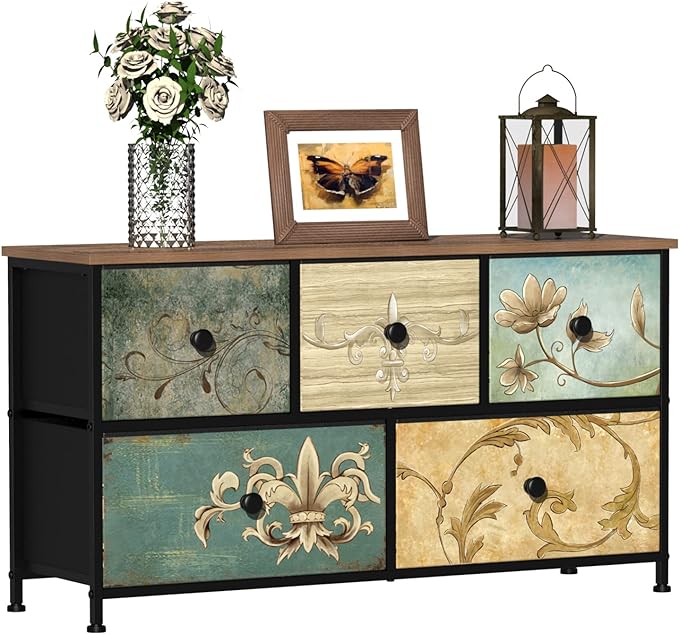 Tohomeor Dresser with Drawers for Bedroom Chest of Drawers Fabric Dresser for by Tohomeor