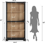 LELELINKY Farmhouse Display Cabinet - Image 2