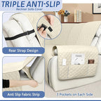 Arfntevss Recliner Sectional Couch Covers 1OO% Waterproof L Shape Sofa Cover - Image 4