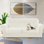 ZNSAYOTX Oversized Velvet 3 Piece Couch Cover - Image 2